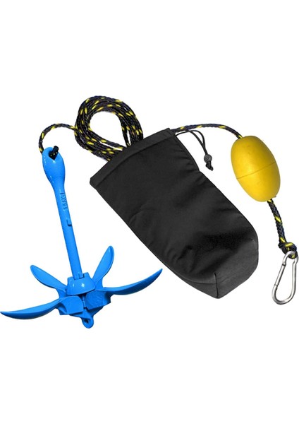 4 Çeneli Grapnel Çapa 3,3 Lb/1,5 kg Balıkçılık Katlanır Çapa (Yurt Dışından)