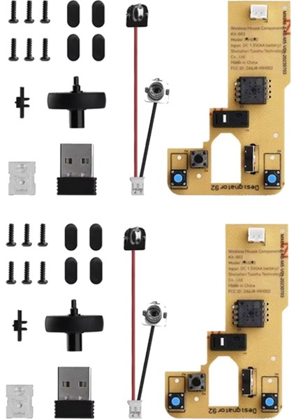 Bambu Lab Için Dıy 3D Baskı Kablosuz Fare Kiti 002 Bilgisayar Fare Bileşenleri Yazıcı Parçaları ve Donanımlı (Yurt Dışından)