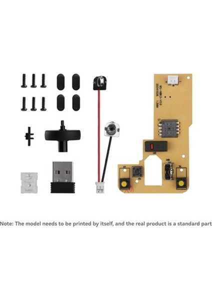 Bambu Lab Için Dıy 3D Baskı Kablosuz Fare Kiti 002 Bilgisayar Fare Bileşenleri Yazıcı Parçaları ve Donanımlı (Yurt Dışından) fırsatları