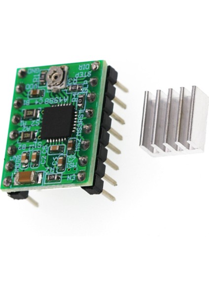 A4988 Step Motor Sürücüsü 3D Yazıcı Aksesuarları DRV8825 Sürücü Modül Kartı 16 Alt Bölüm (Yurt Dışından) fiyatları