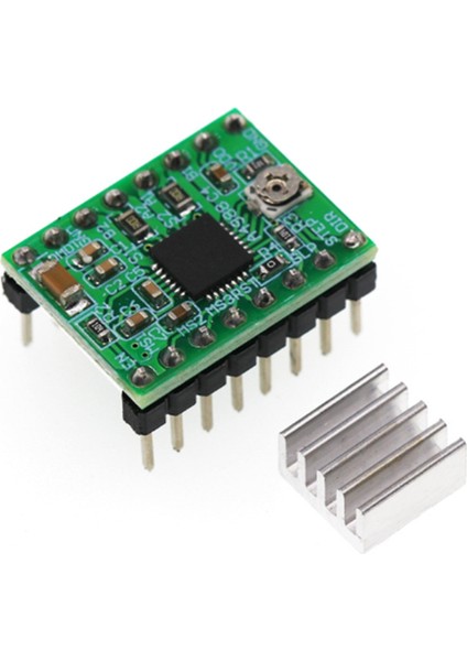 A4988 Step Motor Sürücüsü 3D Yazıcı Aksesuarları DRV8825 Sürücü Modül Kartı 16 Alt Bölüm (Yurt Dışından) modelleri