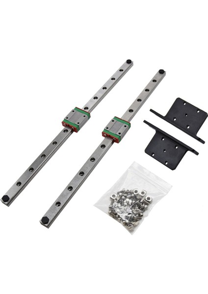 Yaratıcılık Için Ender3 V2 Y Eksenli Çift Raylı Yükseltme Kiti Dıy Dıy Sıcak Uç Tel Slayt 3D Yazıcı Aksesuarları (Yurt Dışından)