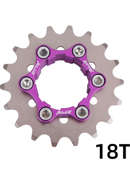 Ztto Bisiklet Volan Tek Hızlı Dişli 18T Tek Dişli Sabit Bisiklet Dişi (Yurt Dışından) indirimleri