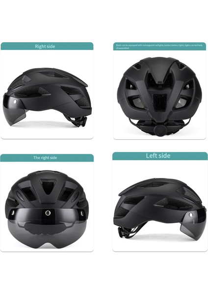 Yetişkin Bisiklet Kaskı, Işık Mikroshell, Erkek Kadınlar, Camı ile Önerilen Uyum Ayarı 57-62CM Bisiklete Binmek Için (Yurt Dışından) indirimleri