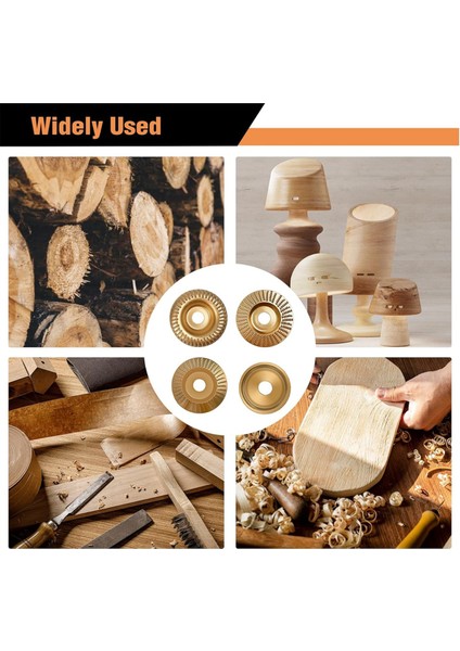 Inç Veya 4-1/2 Inç Açı Taşlama Makinesi Için 5 Parça Ahşap Oyma Diski Seti (Yurt Dışından) modelleri
