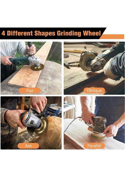 Inç Veya 4-1/2 Inç Açı Taşlama Makinesi Için 5 Parça Ahşap Oyma Diski Seti (Yurt Dışından) fırsatları