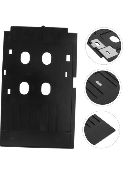 Kart Yazıcı Tepsisi Yeniden Kullanılabilir Kimlik Kart Yazıcı Tepsisi Sağlam Kart Yazı Tepsisi Kimlik Yazdırımı Uyumlu Kartlar Için Kartlar (Yurt Dışından) indirimleri