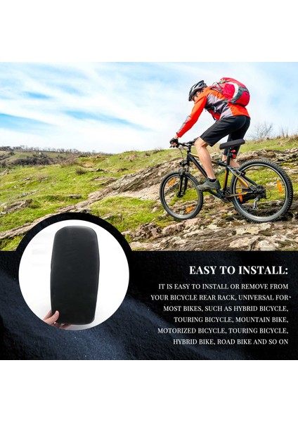 Bisiklet Arka Koltuk Yumuşak Kalın Bisiklet Arka Koltuk Yastık Dağ Bisikleti Için Çocuk Koltuk Döngüsü Aksesuarları (Yurt Dışından) fırsatları