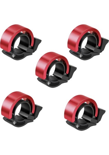 Kırmızı Bisiklet Bell Süper Yüksek Dağ Bisiklet Evrensel Bell Görünmez Boynuz Bisiklet Ekipmanı Aksesuarları (31.8 Kalibre) (Yurt Dışından)