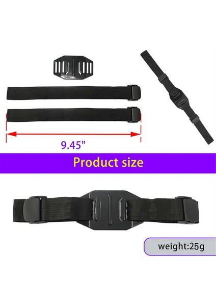 Gopro Kahramanı Için Ayarabilir Bisiklet Kask Kayış Baş Kemer Montaj Tutucu Adaptörü 9/8/7/6/5/4 Sjcam Yı Osmo Aksiyon Aksesuarları (Yurt Dışından) fiyatları