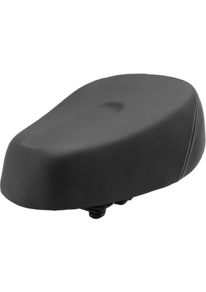 E-Bisiklet Eyer Genişletme Dört Bahar Mtb Bisiklet Saddles Yumuşak Ped Elektrikli Bisiklet Üç Bisiklet Scooter Koltuk Bisiklet Parçaları, Siyah (Yurt Dışından)