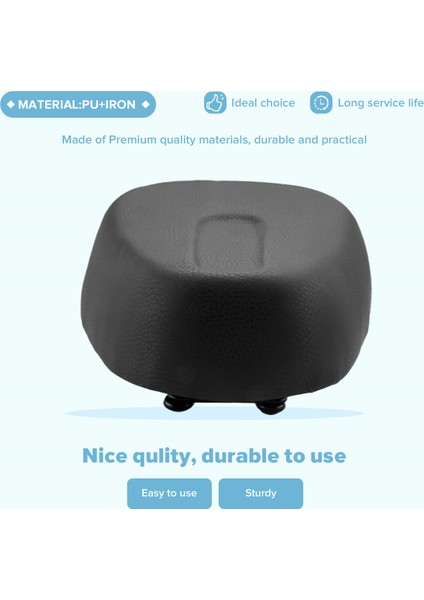 E-Bisiklet Eyer Genişletme Dört Bahar Mtb Bisiklet Saddles Yumuşak Ped Elektrikli Bisiklet Üç Bisiklet Scooter Koltuk Bisiklet Parçaları, Siyah (Yurt Dışından) indirimleri