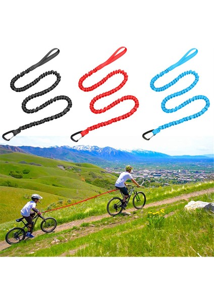 3pcs Bisiklet Çekme Halat Bisiklet Halat Dağ Bisikleti Ebeveyn-Çocuk Çeken Halat Uygun Römork Halat (Yurt Dışından) fırsatları