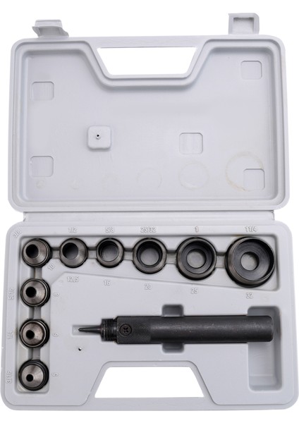 10PCS Ağır Hizmet Içi Içi Boş Yumurta Kiti Seti Conta Deri Kauçuk Zımba Diy Deri Dericraft Perforating Aletleri Herramientas Para Cuero (Yurt Dışından)