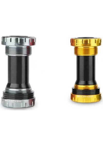 Bisiklet Alt Braketi BB68-73 Dağ Bisikleti Için Merkezi Hareket Ekseni Yatakları Krankset Şaft Titanyum Rengi (Yurt Dışından) fiyatları