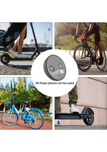 4 Çift Bisiklet Disk Fren Balataları Aons Kaliper, Çap 21.5mm Yuvarlak Pedler, Spor Ex Sınıf Reçinesi (Yurt Dışından)