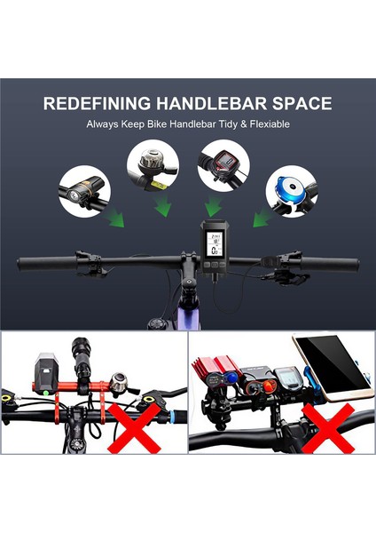 LCD Ekran Hız Gösterimi ve Boynuz USB Şarj Edilebilir Bisiklet Bilgisayar Dış Mekan Bisikleti Için 4 Bisiklet Far (Yurt Dışından) indirimleri