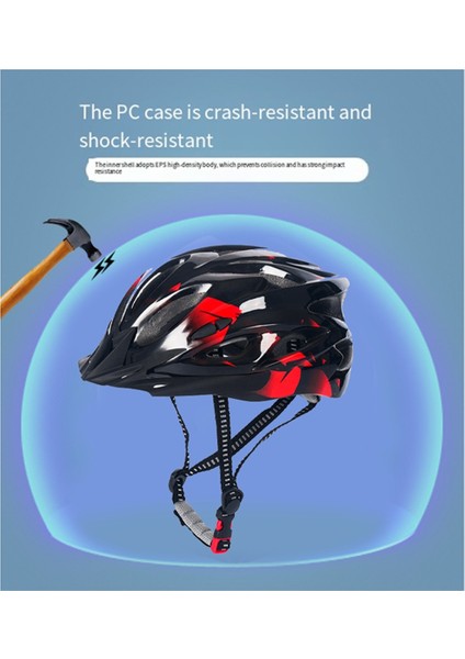 Yetişkin Bisiklet Kaskı, Işık Mikroshell, Erkekler ve Kadınlar, Uyum Ayarlaması, Bisiklete Bisiklet Sürme Için 57-63 cm Önerildi (Yurt Dışından) fırsatları