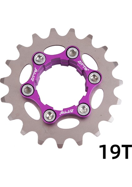 Ztto Bisiklet Volan Tek Hızlı Dişli 19T Tek Dişli Sabit Bisiklet Dişi (Yurt Dışından) indirimleri