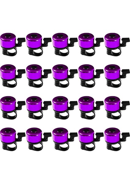 Bisiklet Çanları Yol Bisiklet Boynuzları Güvenli Bisiklet Alarmları Bisiklet Aksesuarları Dağ Bisikleti Çanları Mor (Yurt Dışından)