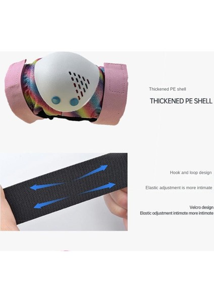 Çocuklar/yetişkin Diz Pedleri Dirsek Padleri Bilek Pedleri Koruyucu Dişli Paten, Bisiklet, Bmx Bisikletleri, Kaykaylar (M) (Yurt Dışından) fırsatları