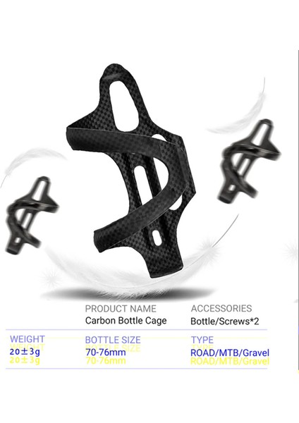 Karbon Fiber Bisiklet Bisiklet Su Şişesi Kafesi Tutucu Dağ Yolu Bisiklet Su Şişesi Kafesi Sağ (Yurt Dışından) modelleri