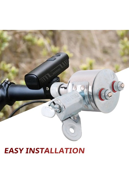 Yeni Bisiklet Işık Jeneratörü 12V 6W Dinamo Motorlu Sürtünme Kafası Arka Işık Kiti (Yurt Dışından) modelleri