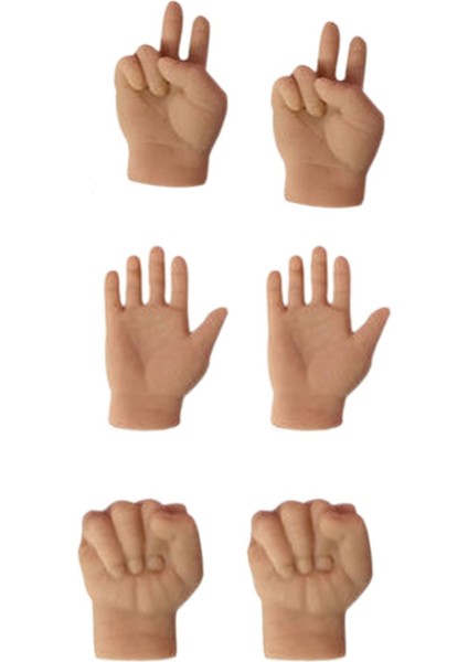 Gerilebilir Tpr Eller Kedi Oyuncak, Kediler Için Mini Eller, Yeni Gerilebilir Tpr Elleri Kedi Oyuncak, Kediler Için Parmak Eldivenleri 6pcs (Yurt Dışından)