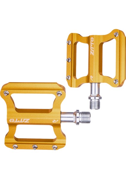 Ztto Yol Bisikleti Ultralight Düz Pedal Alüminyum Alaşım Bisiklet Rulmanları Anti-Slip Katlanır Pedallar Bisiklet Altın (Yurt Dışından) indirimleri