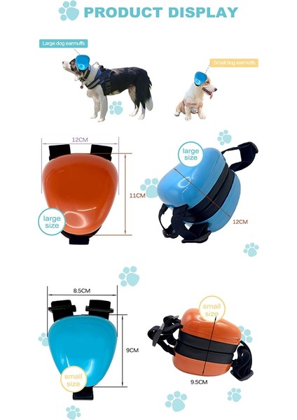 Işitme Koruması Için Köpek Kulaklıkları Köpek Gürültüsü, Kulak Muff Köpek Gürültü Koruma Kulaklık Mavi (Yurt Dışından) fiyatları