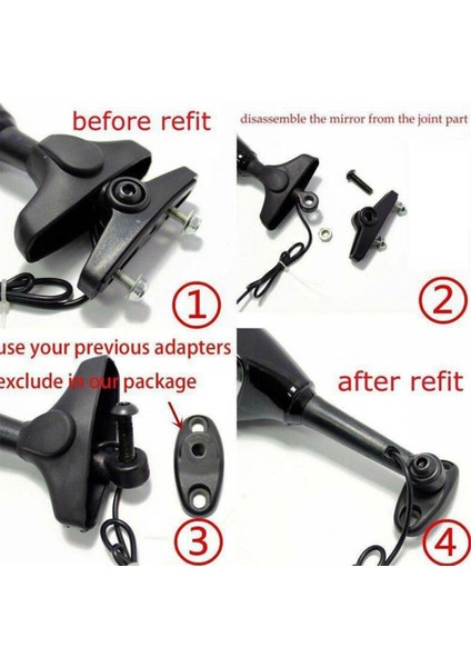 1paır Motosikli LED Dikizli Ayna Yamaha Için Işık Yamaha Yzf R1 R6 Fz1 Fz6 600R R3 (Yurt Dışından) indirimleri