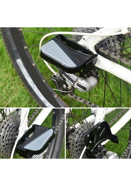 Bisiklet Arka Koltuk Pedalı Dağ Bisikleti Arka Tekerlek Manyalı Ayak Bisiklet Aksesuarları-B (Yurt Dışından) fiyatları