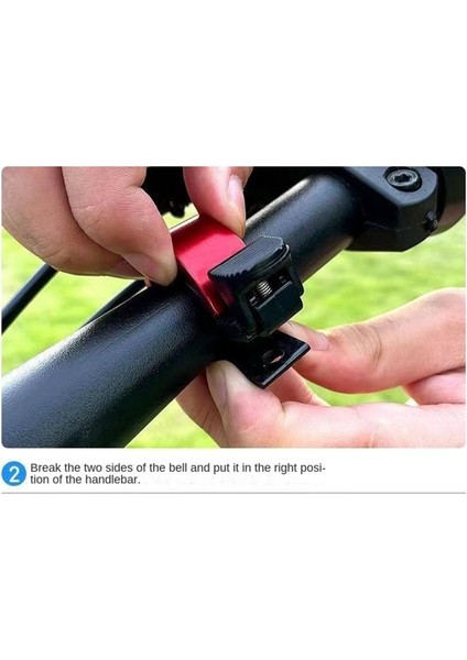 Bisiklet Bell Ultra-Soud Parlak Boynuz Araba Evrensel Gizli Katlanır Korna Ride Ekipman Aksesuarları Siyah (Yurt Dışından)