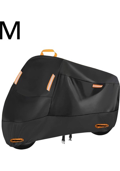 Motosiklet Kapağı Su Geçirmez Tüm Sezon Toz Geçirmez Uv Koruyucu Açık Scooter 210D Aşınma Dirençli Motosiklet Kapağı M (Yurt Dışından) fiyatları