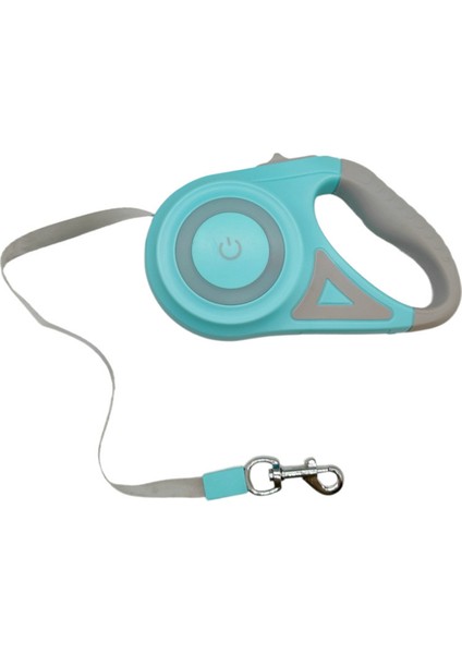 3 Metre LED El Feneri Pet Tasma Geri Çekilebilir Işıklı Gece Açık Hava Yürüyüş Slip Soy Sarf Malzemeleri, A (Yurt Dışından)