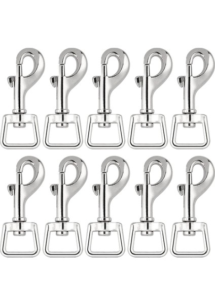 Köpek Tasma Yakası Için 20PC Snap Hooks, Ağır Hizmet Tipi Döner Toka Göz Cıvata Tokası Tetik Klipsini Yay Evcil Hayvan Tokası (Yurt Dışından)