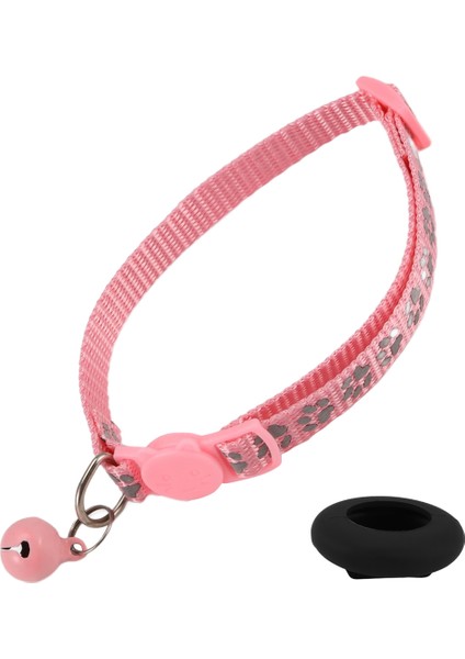 Kedi Yaka, Elma Hava Etiketi Için Güvenlik Tokası ve Çan ile Kedi Yaka, 3/8 Inç Genişliğinde Yansıtıcı Kedi Yakalı Pembeli (Yurt Dışından) fiyatları