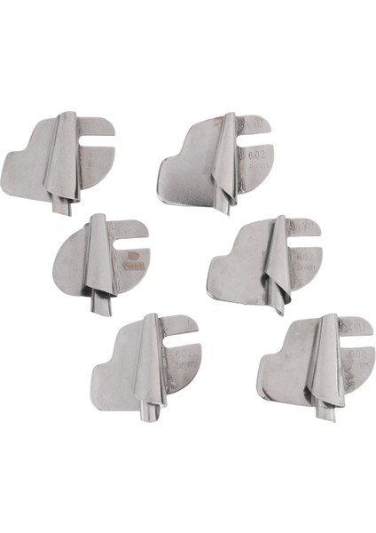 6pcs Dikiş Haddelenmiş Hemmer Ayak, 3mm-8mm Genişliğinde Dar Haddelenmiş Etek Dikiş Makinesi Basın (Yurt Dışından) fiyatları