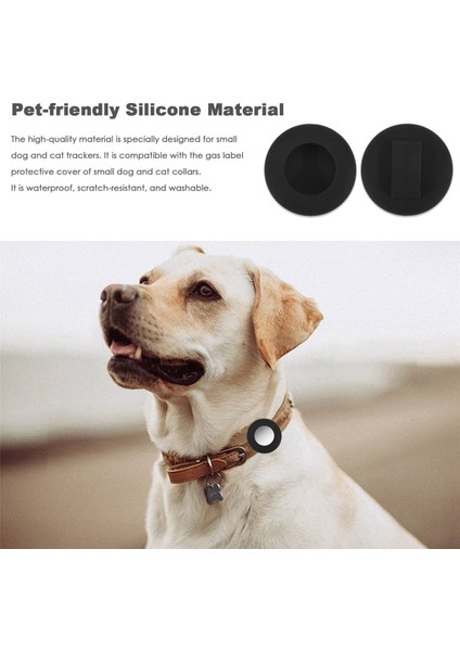 Kedi Yaka Tutucu, Hava Etiketi Için Kedi Yaka Tutucusu Apple Airtag Gps Izleyicisi Için Uyumlu, 2 Paket Kasa Kapak Siyah (Yurt Dışından) indirimleri