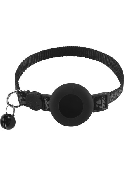 Kedi Yaka, Elma Hava Etiketi Için Güvenlik Tokası ve Çan ile Kedi Yaka, 3/8 Inç Genişliğinde Yansıtıcı Kedi Yakası Siyah (Yurt Dışından) modelleri