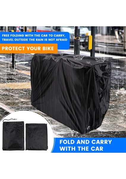 Bisiklet Kapağı Su Geçirmez Açık Bisiklet Depolama Karşıtı-Uv Soğuk Hava Yağmur Kar Rüzgarı Geçirmez Muşamba Çadır Dökülme Toz Kir S (Yurt Dışından) fırsatları