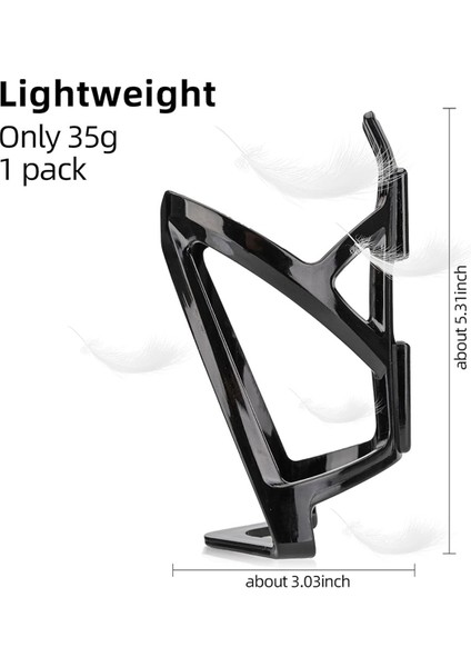Bisiklet Su Şişesi Tutucu Vidalı Ultra Light Bisiklet Şişesi Kafesleri Aracı, Yol Bisikletleri Için Evrensel Bisiklet Kupası Tutucu Rafı (Yurt Dışından) fırsatları