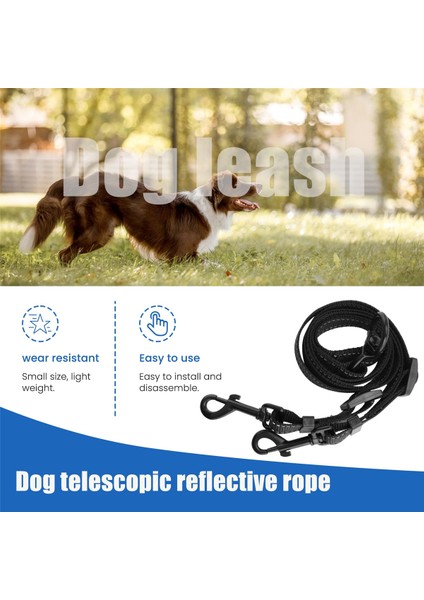 Büyük Köpekler Için Çift Tasma Kuplörü, Iki Büyük Köpek Için Ayarlanabilir Ağır Hizmet Tipi Naylon Ayırıcı (Yurt Dışından) indirimleri