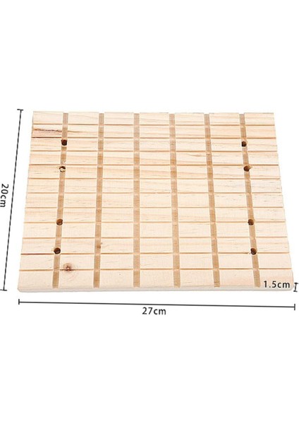 1pcs Tavşan Taşlama Tahtası Tavşan Kazık Padü Hamster Kırpma Pad Toys Toys Bunny Scratch Board Hedgehog (Yurt Dışından) modelleri