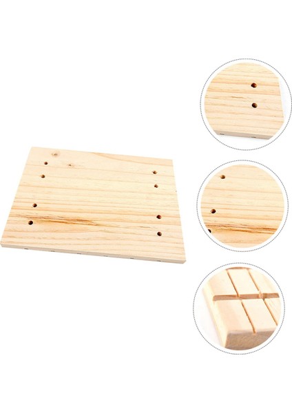 1pcs Tavşan Taşlama Tahtası Tavşan Kazık Padü Hamster Kırpma Pad Toys Toys Bunny Scratch Board Hedgehog (Yurt Dışından) fırsatları