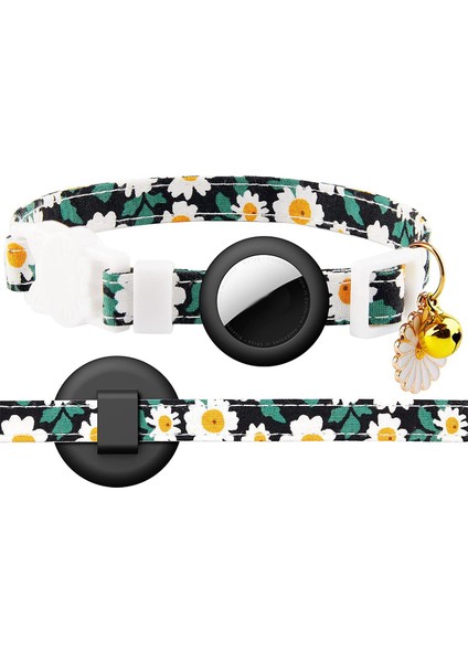 Hava Etiketi Kedi Yaka, Kedi Yaka, Silikon Tutucu ile Yavru Kedi Yaka Kırılma, Kız Çocuk Için Siyah (Yurt Dışından)