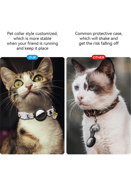 Hava Etiketi Kedi Yaka, Kedi Yaka, Silikon Tutucu ile Yavru Kedi Yaka Kırılma, Kız Çocuk Için Siyah (Yurt Dışından) fiyatları