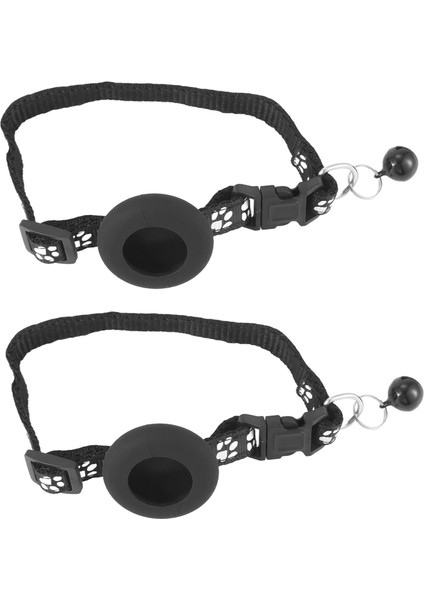 2 Paketi Kedi Yaka, Hava Etiketi Için Güvenlik Tokası ve Elma Havası Için Çıkarılabilir Çan ile Küçük Evcil Hayvan Yaka Siyah (Yurt Dışından) fiyatları