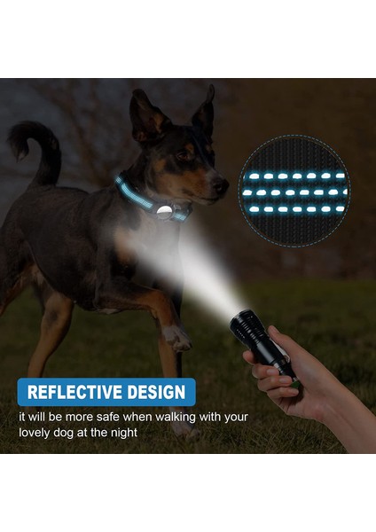 Köpek Yakası, Yansıtıcı Hava Etiketi Apple Hava Etekleri Için Köpek Yakası - Ayarlanabilir Dayanıklı Ağır Hizmet Tipi Köpek Yaka Siyah (Yurt Dışından) modelleri