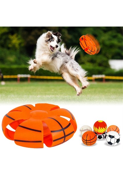 D-Dog Oyuncak, Uçan Saucer Ball Pet, Sihirli Deformasyon Ufo Açık Hava Eğitimi Interaktif Atma Oyun Disk (Yurt Dışından) indirimleri